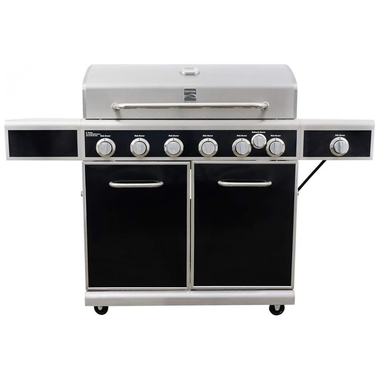 Churrasqueira-a-Gas-73.000-BTU-com-6-Queimadores-2-Portas-e-foto-0