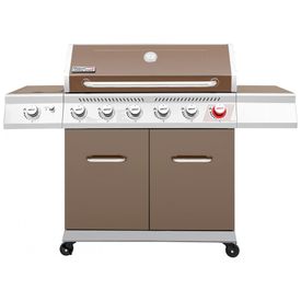 Churrasqueira-a-Gas-74.000-BTU-com-6-Queimadores-2-Portas-e-foto-0