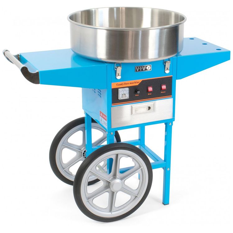 Maquina-de-Algodao-Doce-Eletrica-com-Carrinho-1030W-110v-foto-0