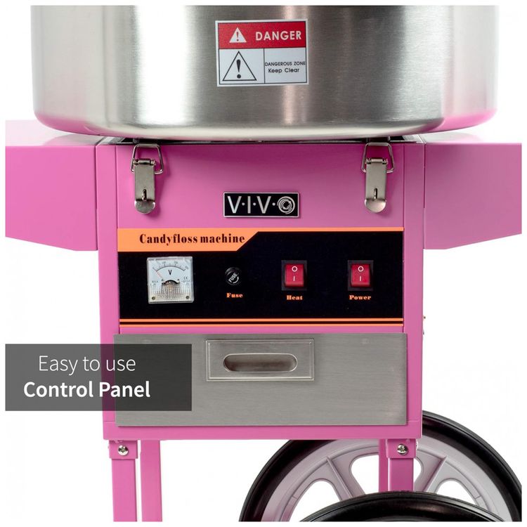 Maquina-de-Algodao-Doce-Eletrica-com-Carrinho-110v-VIVO-foto-3