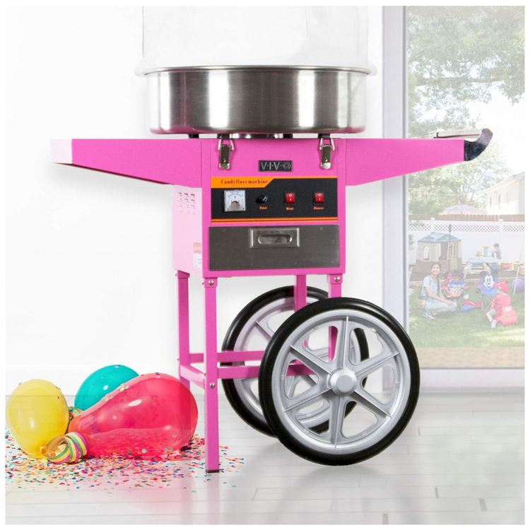 Maquina-de-Algodao-Doce-Eletrica-com-Carrinho-110v-VIVO-foto-5