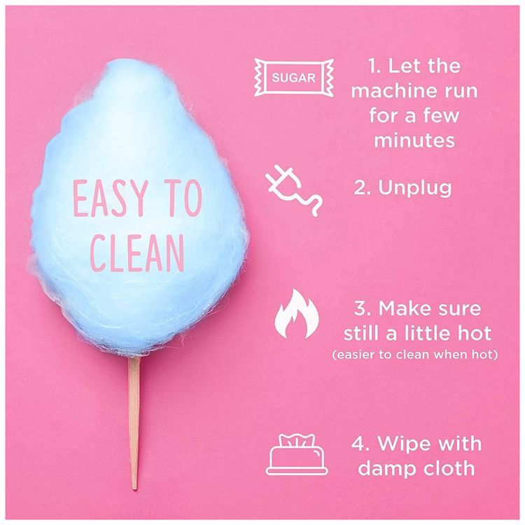 Premium-Cotton-Candy-Machine-Quartz-Upgraded-Large-Stainless-foto-2