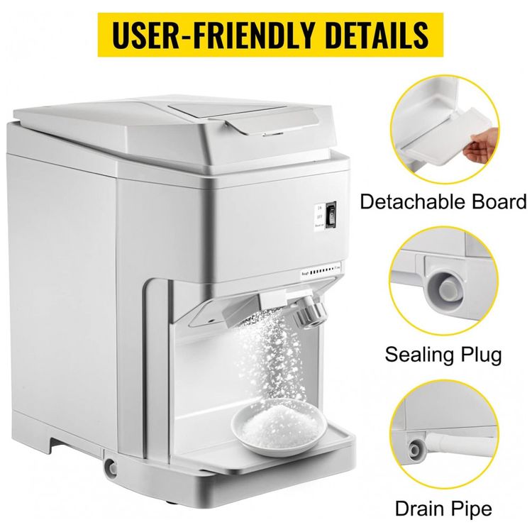 Maquina-de-Raspadinha-Eletrica-120-kg-h-com-Funil-e-Tampa-foto-5