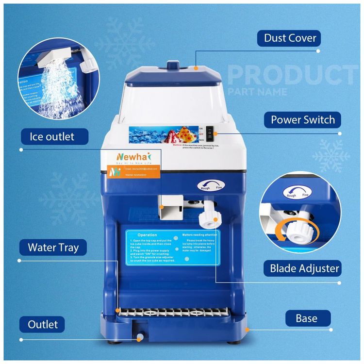 Maquina-de-Raspadinha-Automatica-Produz-ate-200kg-h-300W-foto-3