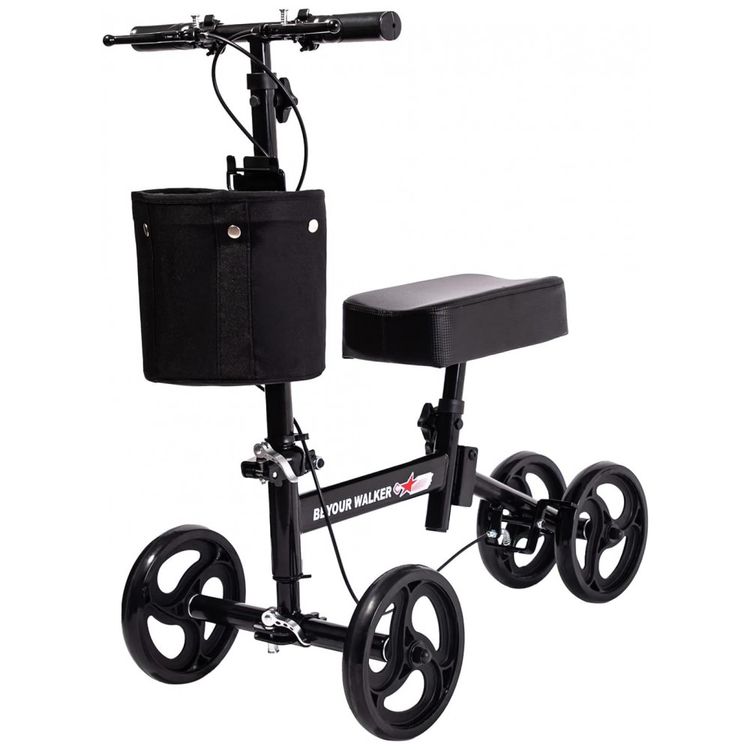 BEYOUR-WALKER-Knee-Scooter-with-Basket-Dual-Braking-System-foto-0