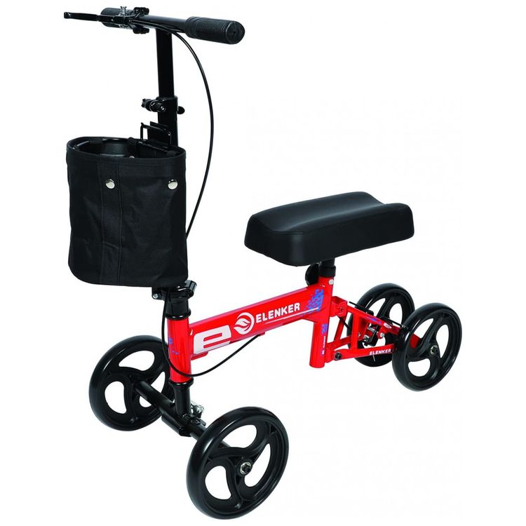 Andador-4-Rodas-com-Cesta-e-Apoio-para-Joelho-Ideal-para-foto-0