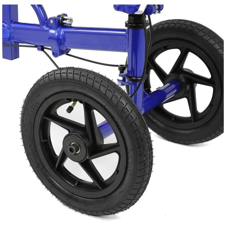 Andador-4-Rodas-Dobravel-com-Cesta-e-Apoio-para-Joelho-Ideal-foto-4