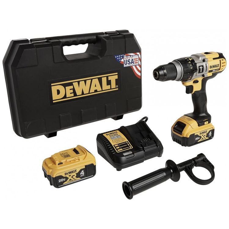 Kit-Furadeira-20V-Max-com-2-Baterias-Carregador-e-Maleta-de-foto-0