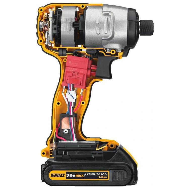 DCF885C2-Kit-Chave-de-Impacto-sem-Fio-com-Bateria-20V-MAX-foto-4