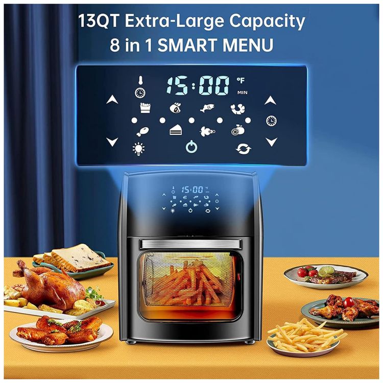 Fritadeira-Eletrica-AirFryer-13L-de-Capacidade-com-Painel-de-foto-1