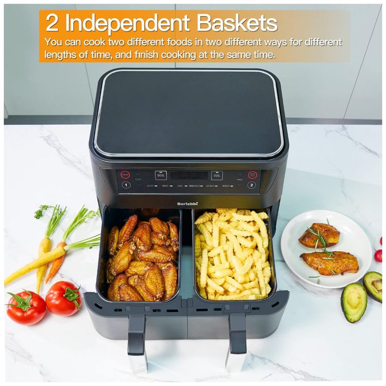 Fritadeira-Eletrica-AirFryer-8L-de-Capacidade-com-Painel-de-foto-2