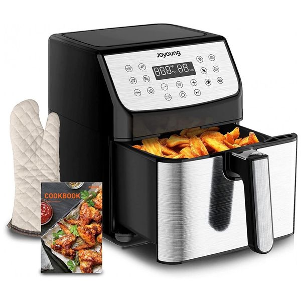 Fritadeira-Eletrica-AirFryer-5.8L-de-Capacidade-com-Painel-foto-0