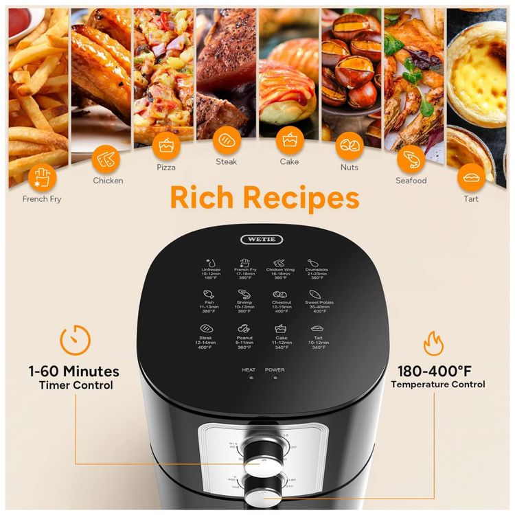 Fritadeira-Eletrica-AirFryer-4L-de-Capacidade-com-Cesto-foto-1