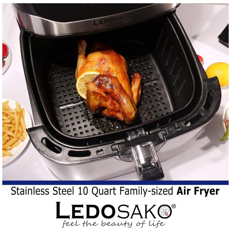 Fritadeira-Eletrica-AirFryer-10L-de-Capacidade-com-Painel-de-foto-1