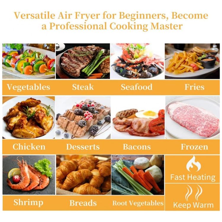 Fritadeira-Eletrica-AirFryer-4.5L-de-Capacidade-com-Cesto-foto-3