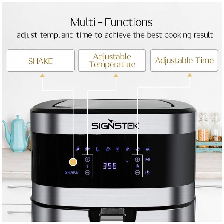 Fritadeira-Eletrica-AirFryer-5.8L-de-Capacidade-com-Painel-foto-3