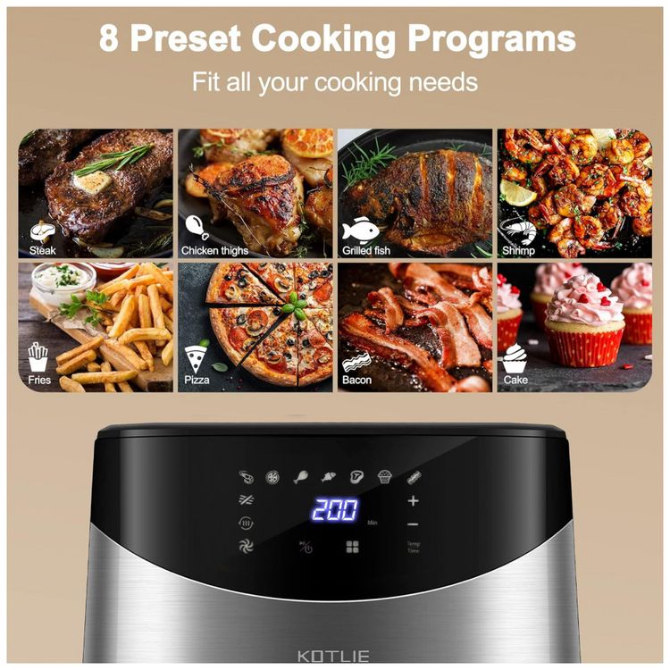 Fritadeira-Eletrica-AirFryer-5.3L-de-Capacidade-com-Painel-foto-1