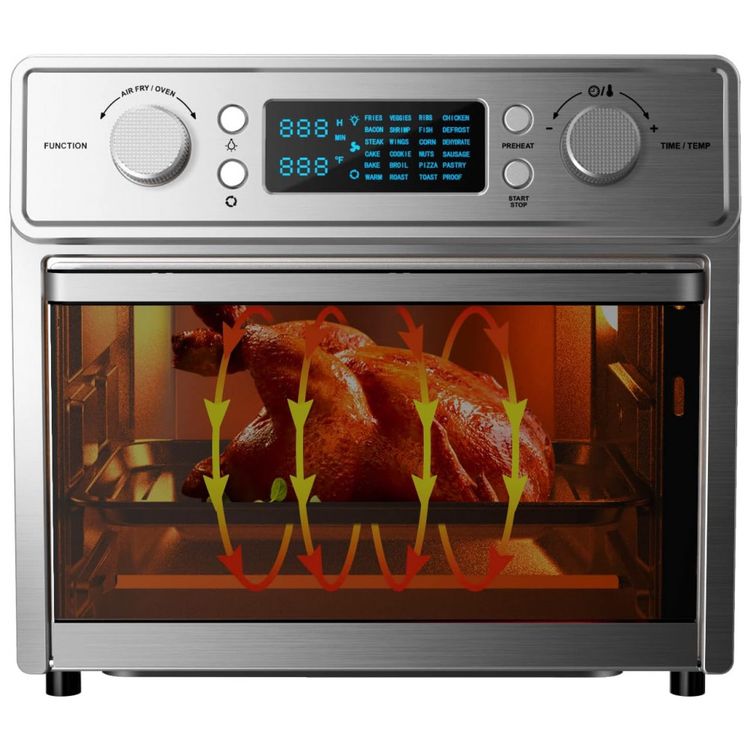 Forno-Eletrico-de-Bancada-26.5L-24-em-1-Multifuncoes-com-foto-3