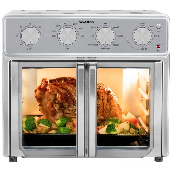 Forno-Eletrico-de-Bancada-26L-9-em-1-Multifuncoes-com-7-foto-0
