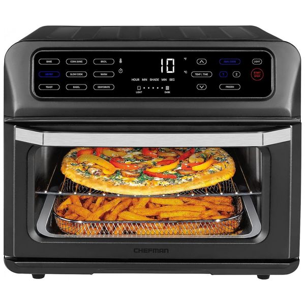 Forno-Eletrico-de-Bancada-21L-9-em-1-Multifuncoes-com-Painel-foto-0