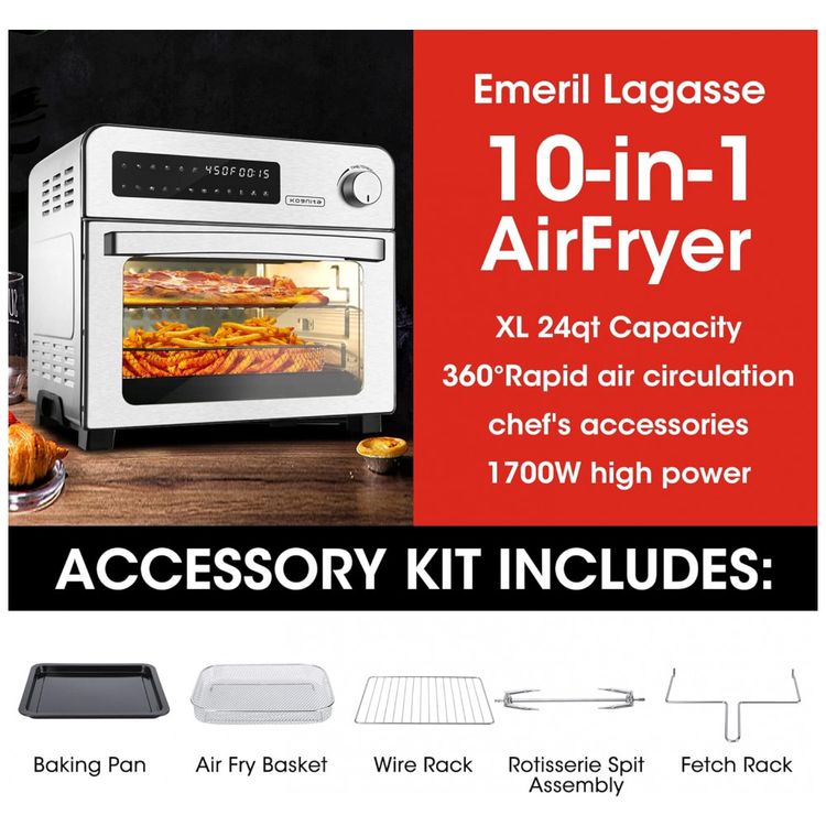 Forno-Eletrico-de-Bancada-24L-10-em-1-Multifuncoes-com-foto-1