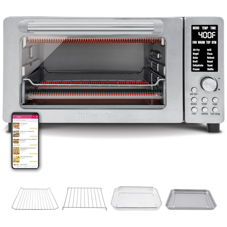 Forno-Eletrico-de-Bancada-19L-12-em-1-Multifuncoes-com-foto-0