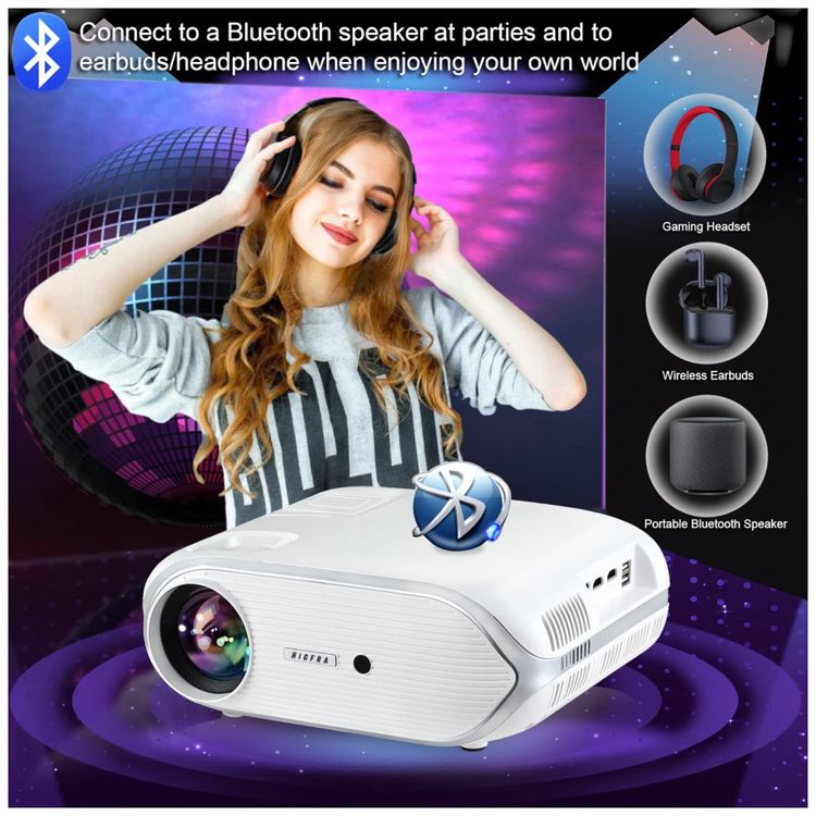 Projetor-HD-com-Wi-Fi-e-Bluetooth-Ideal-para-Filmes-4K-foto-3