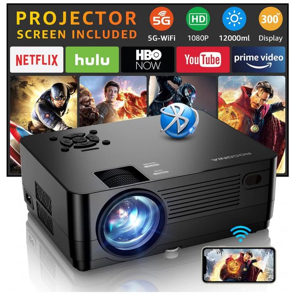 Mini-Projetor-1080P-4K-9000-Lumns-com-Wi-Fi-5G-Compativel-foto-0