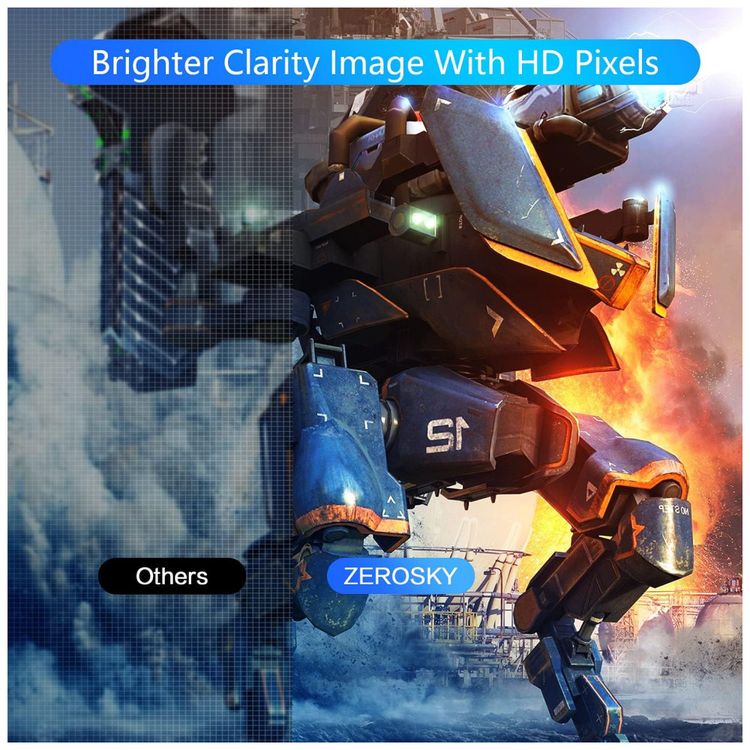Projetor-Portatil-HD-1080P-Compativel-com-PC-PS4-e-TV-foto-1