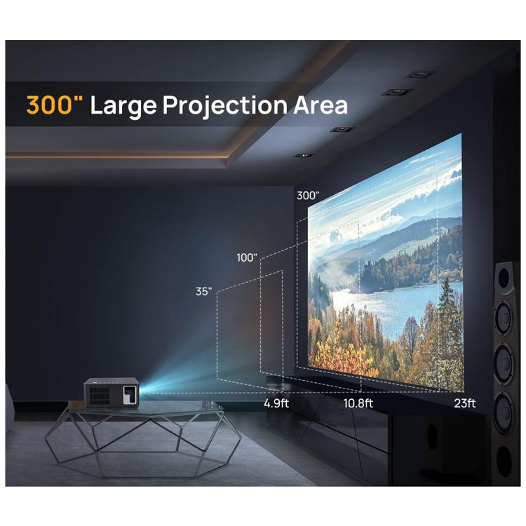 Mini-Projetor-4K-1080P-Ideal-para-Filmes-Projeta-ate-300-foto-3