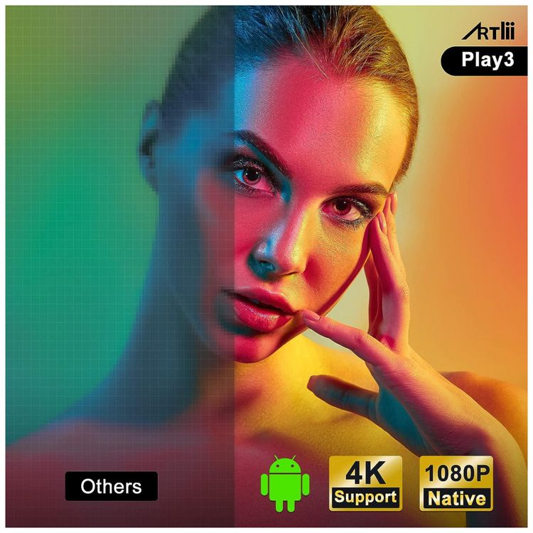 Play3-Mini-Projetor-4K-1080P-Ideal-para-Filmes-com-Controle-foto-1