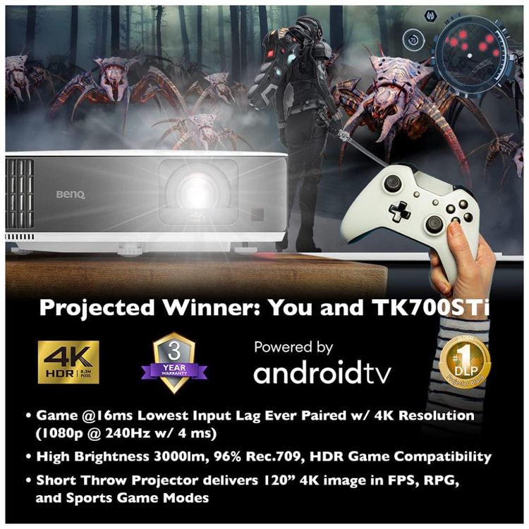 Projetor-1080P-4K-60Hz-3000-Lumens-Projecao-de-ate-100-foto-1