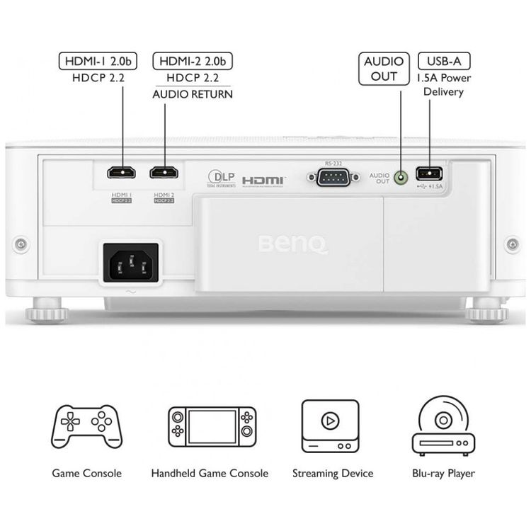 Projetor-1080P-4K-60Hz-3000-Lumens-Projecao-de-ate-100-foto-4