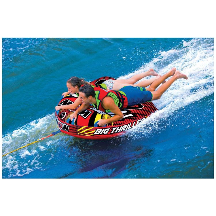 Boia-Rebocavel-Aquatica-para-4-Pessoas-WOW-SPORTS-Vermelho-foto-1