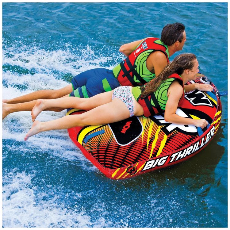 Boia-Rebocavel-Aquatica-para-4-Pessoas-WOW-SPORTS-Vermelho-foto-2