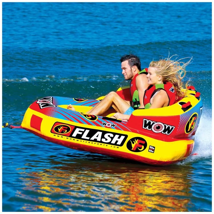 Boia-Rebocavel-Aquatica-para-2-Pessoas-WOW-SPORTS-Vermelho-foto-2