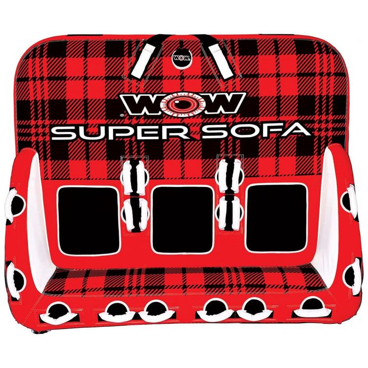 Boia-Rebocavel-Aquatica-para-3-Pessoas-WOW-SPORTS-Vermelho-foto-2