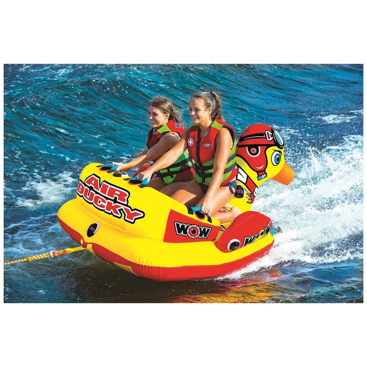 World-Boia-Rebocavel-Aquatica-para-1-Pessoa-Amarela-WOW-foto-2