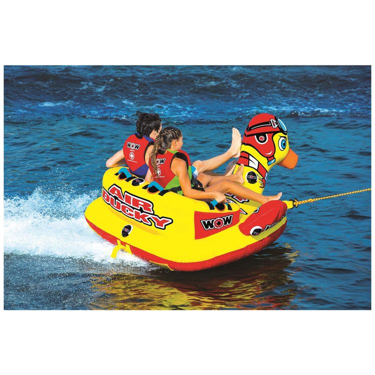 World-Boia-Rebocavel-Aquatica-para-1-Pessoa-Amarela-WOW-foto-3