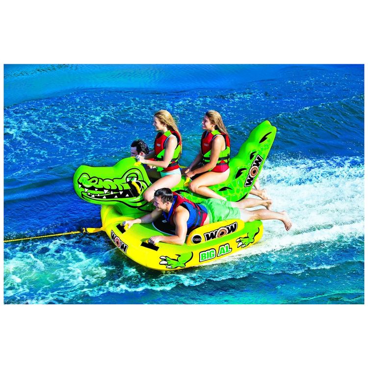 World-Boia-Rebocavel-Aquatica-para-4-Pessoas-WOW-SPORTS-foto-2
