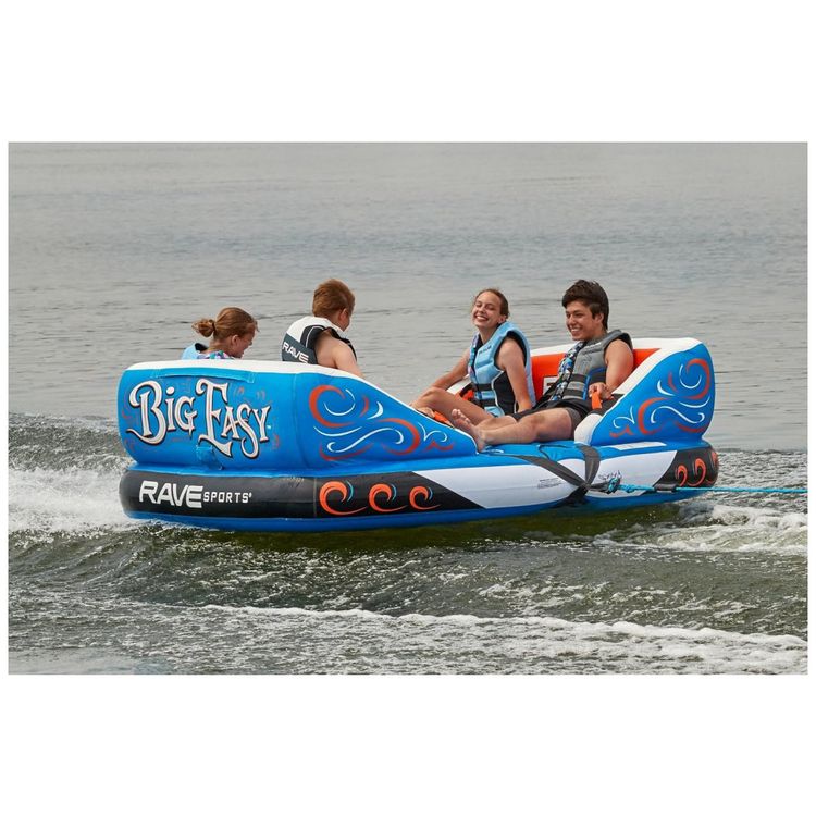 Boia-Rebocavel-Aquatica-para-4-Pessoas-RAVE-SPORTS-Azul-foto-2