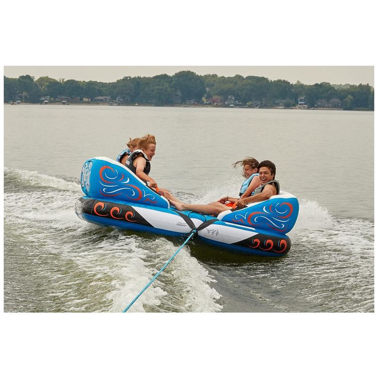 Boia-Rebocavel-Aquatica-para-4-Pessoas-RAVE-SPORTS-Azul-foto-3