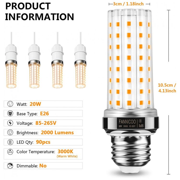 FanNicco-Lampada-LED-E26-E27-2000-Lumens-Branca-Quente-foto-1