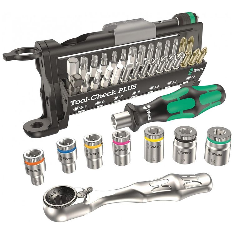 Kit-Brocas-de-Chaves-33-Pecas-WERA-05056490001-Preto-foto-1