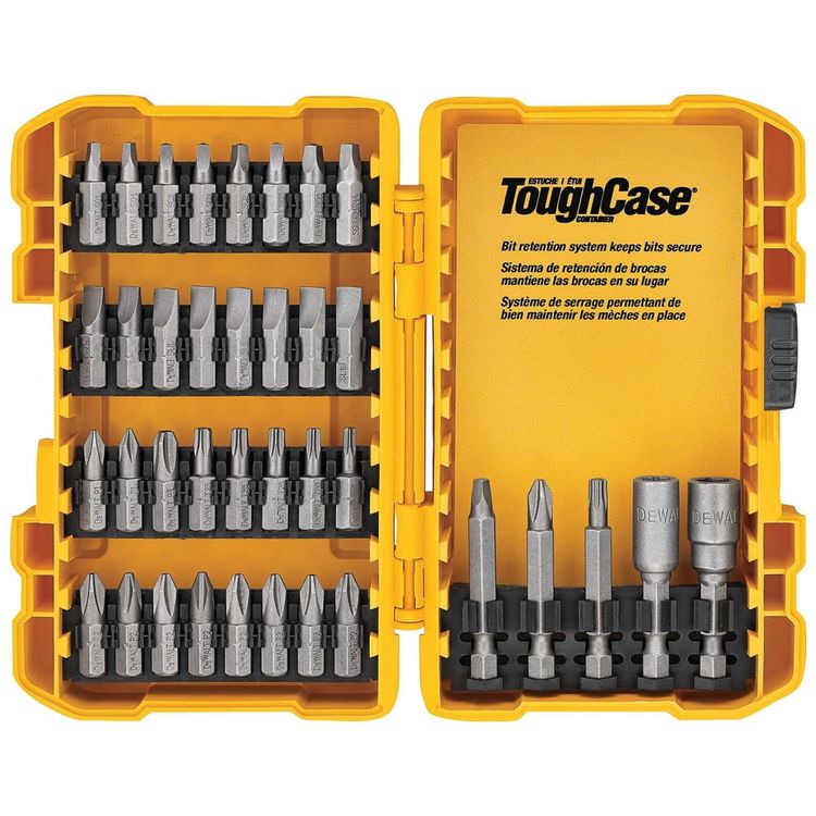 Kit-Brocas-de-Chaves-100-Pecas-com-Estojo-DEWALT-foto-3