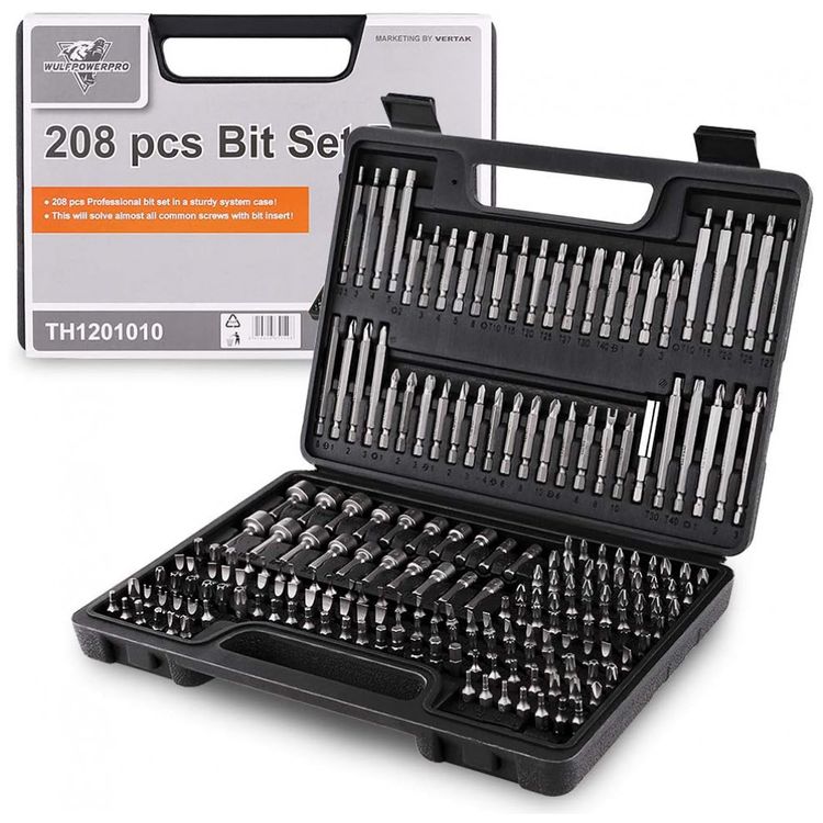 Kit-Brocas-de-Chaves-208-Pecas-com-Estojo-WULFPOWERPRO-foto-0