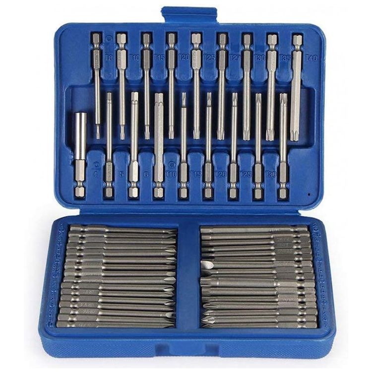 Kit-Brocas-de-Chaves-50-Pecas-com-Estojo-ROCARIS-Azul-foto-0