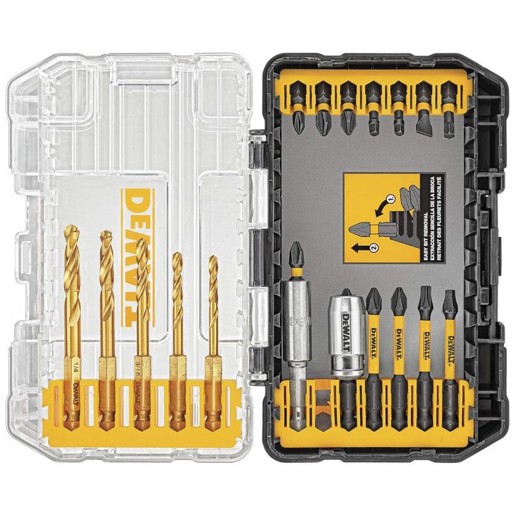 Kit-Brocas-de-Chaves-20-Pecas-com-Estojo-DEWALT-DWA20IRTIN-foto-0