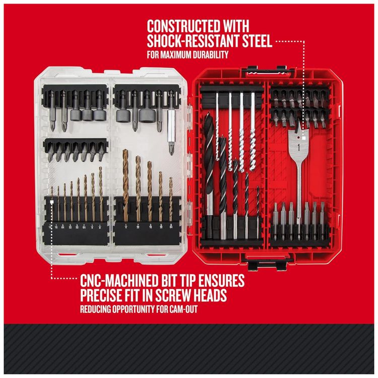 Kit-de-Brocas-60-Pecas-com-Estojo-CRAFTSMAN-CMAF1260-foto-3