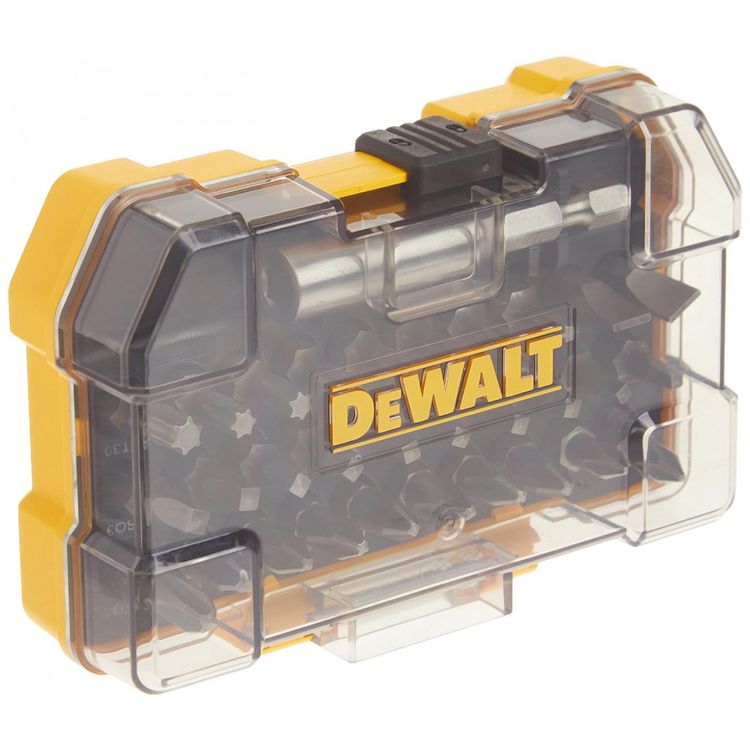 Kit-de-Brocas-31-Pecas-com-Estojo-DEWALT-DWAX100-Amarelo-foto-0